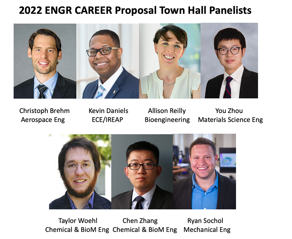 2022 ENGR Career Proposal Town Hall Discussion Panelists